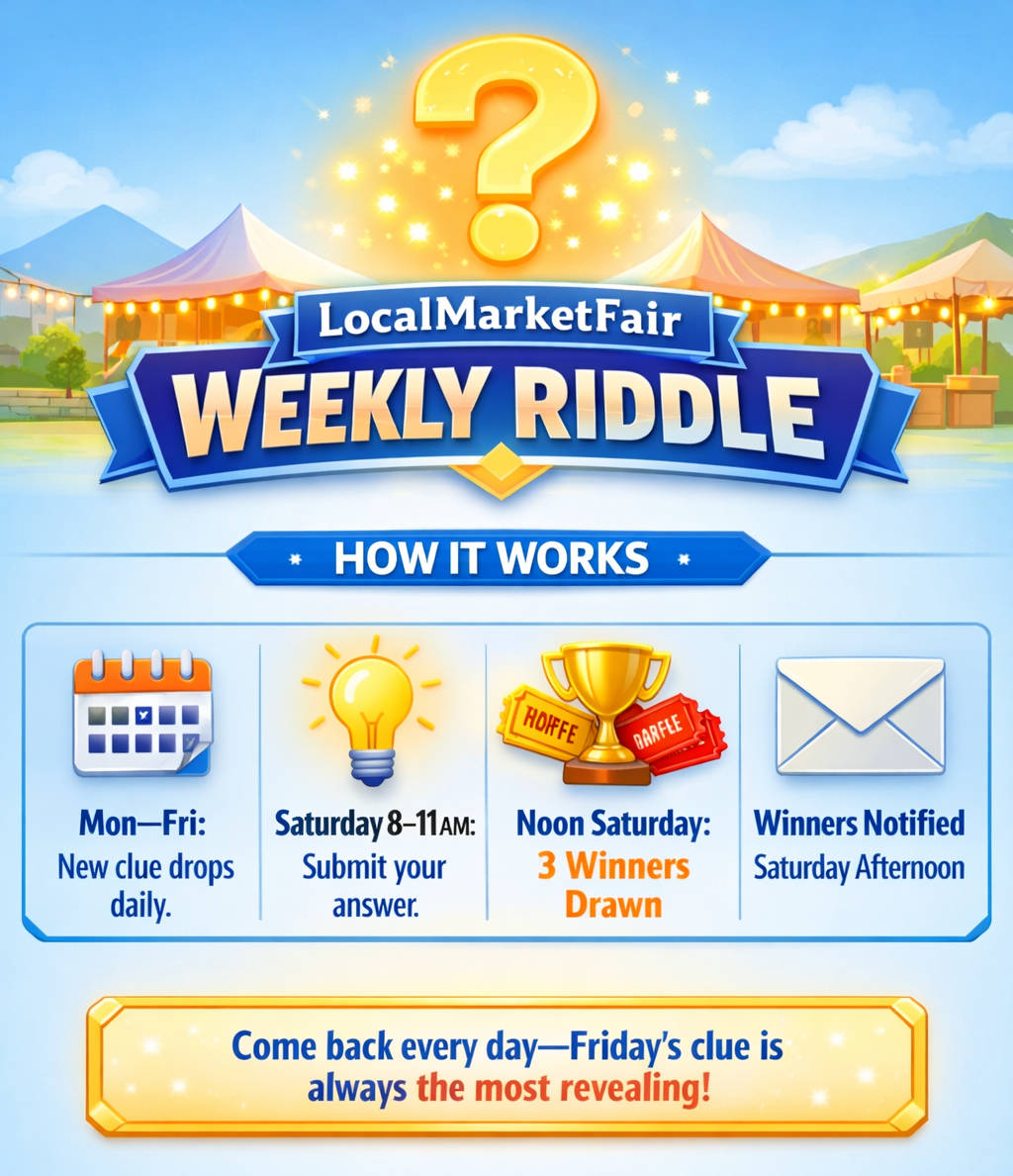 Weekly riddle challenge illustration